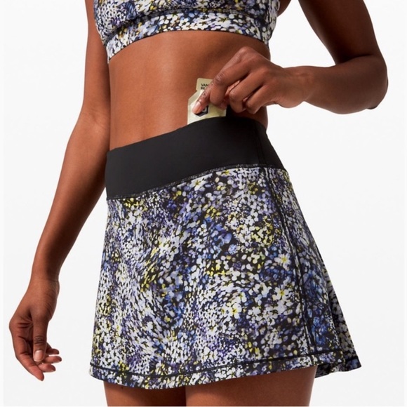 lululemon athletica Dresses & Skirts - Lululemon Athletica | Pace Revival Skirt | Floral Metropolis | Size 6